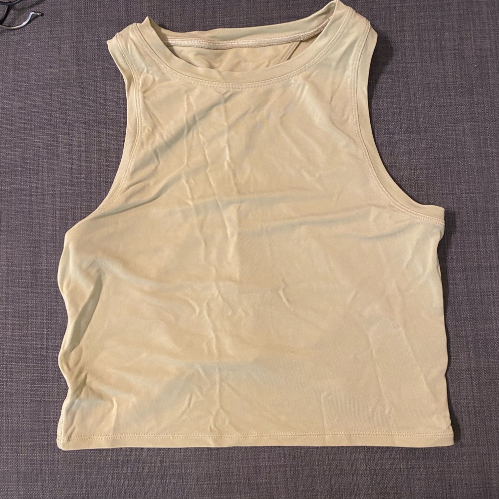 Lululemon open back tie tank top